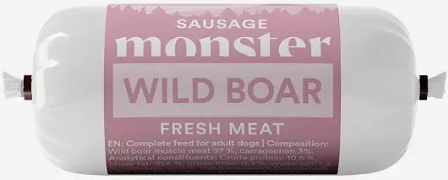 Monster Dog Wildschwein-Wurst 400g -  - 7350040129197 - 1