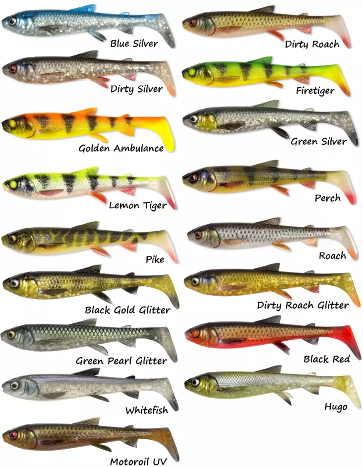 Savage Gear 3D Whitefish Shad 27cm 152g - Jiggar och shad beten - 5706301014497 - 1