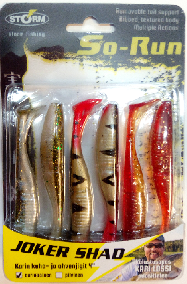 Storm So-Run Joker Shad, Sortiment - Jigs und Shads - 039984179037 - 1