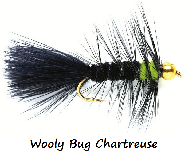 Streamers 2st., Wooly Bug Chart. S12 - Flugor - 6430037106897 - 1