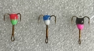 Color Hook Set, Ahola Fishing VMC12-4 - Balance-, vertical jigs, mormyskas - 0699900011157 - 1
