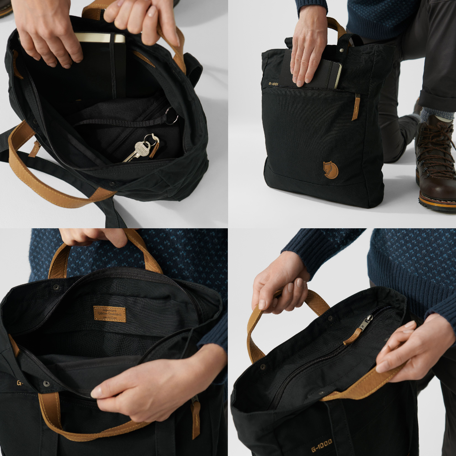 Fjällräven Totepack No. 1 Desert Brown 242 - Desert Brown 