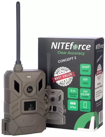 NITEforce Concept 2 Wildkamera 36MP HD - Wildkameras - 6430061583428 - 1