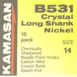 KAMASAN B531 Crystal Long Shank Nickel - Angling devices & accessories - 0699900001578 - 2