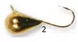 Wolfram Ice Jig 3.5g, 2pcs - Balance-, vertical jigs, mormyskas - 7340010373958 - 1