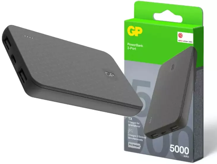 GP Powerbank Plus 5000mAh - Tillbehör - 4891199231308 - 1