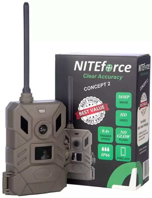 NITEforce Concept 2 Wildkamera 36MP HD - Wildkameras - 6430061583428 - 1