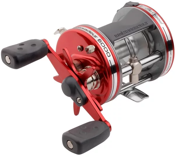 Abu Garcia Ambassadeur 6000 Red - Multirullar - 036282080188 - 1