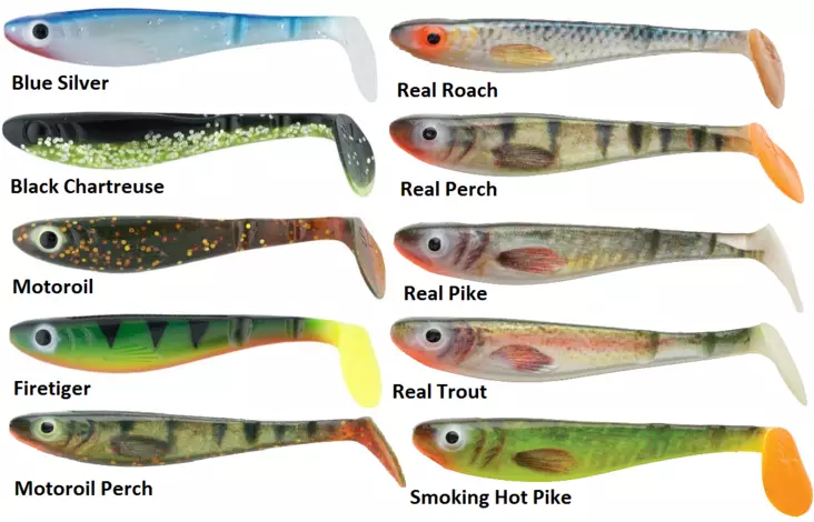 Abu Garcia McPerch Shad 90mm - Jigs and shads - 1514218 - 1