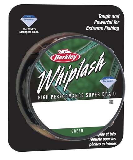 Berkley Whiplash 8 Moss Green 150m - Fishing Lines - 028632999638 - 3