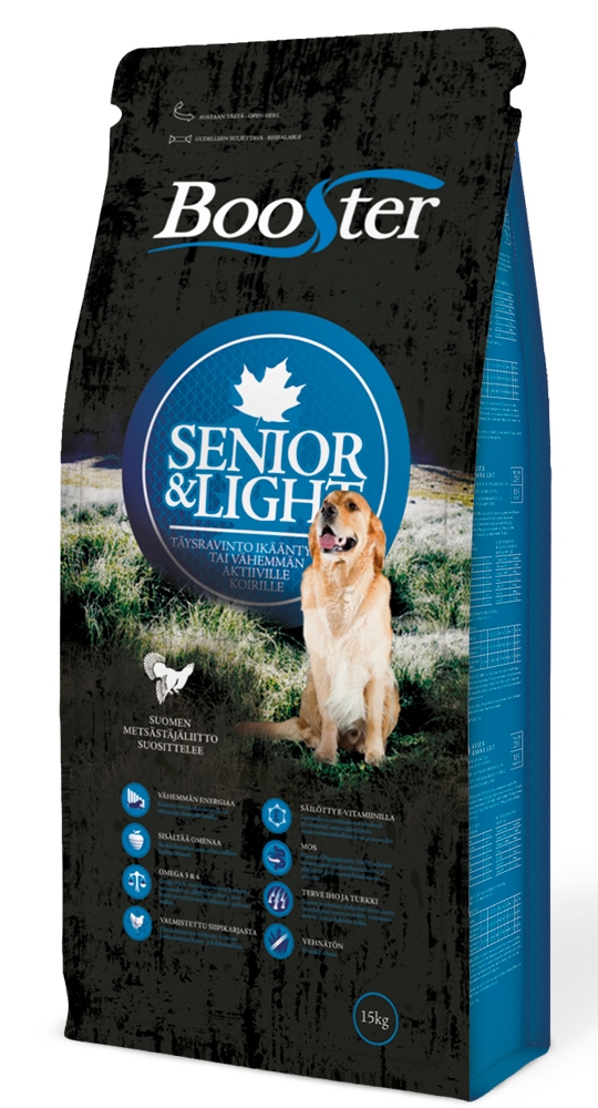 Booster Senior&Light Dog Food 15kg -  - 6430031878578 - 1