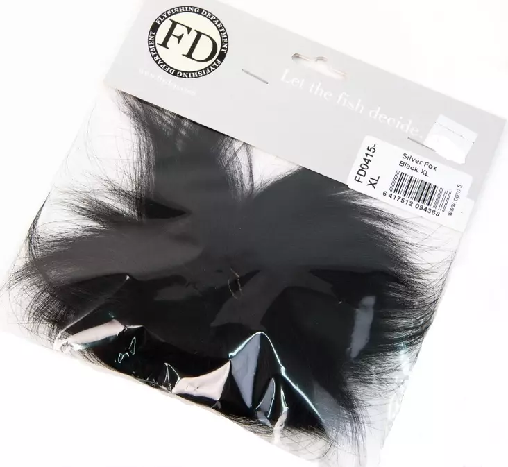 FD, Silver Fox XL - Natural fly materials - 6417512094368 - 1
