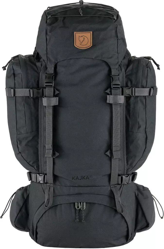 Fjällräven Kajka 85, ryggsäck Coal Black - Fjällräven vandringsryggsäckar - 7323451017568 - 1
