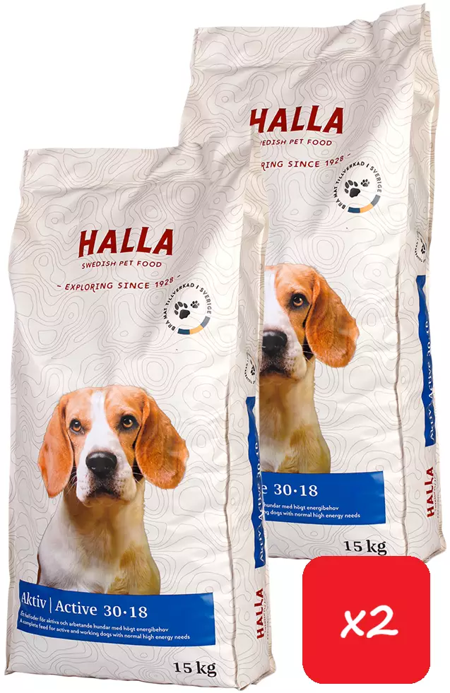 Halla Aktiv 15kg - 2 Säcke -  - 7350003233258 - 1