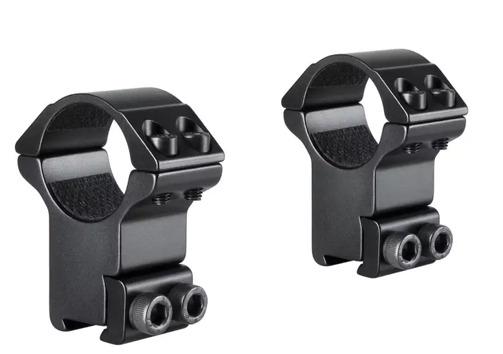 Rifle Scope Mount, Hawke 1" 9-11mm, High - Scope rings & Lens covers - 5054492221028 - 1