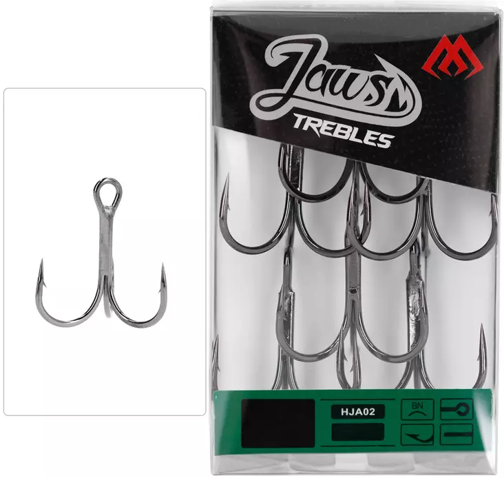 Mikado JAWS treblekrok - Fiskekrokar - 5900637720408 - 1