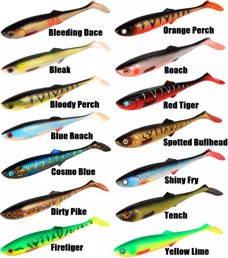 Mikado Sicario 8,5cm 5pcs - Jigs and shads - 5900637064298 - 1