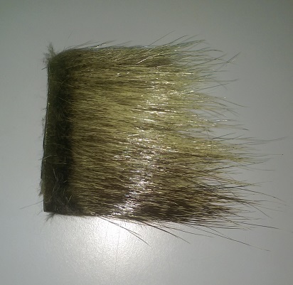 Nutria, Sumpbäver bukhår 5x10cm - Naturliga bindmaterial - 6430028188598 - 1