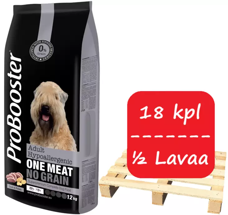 ProBooster Adult Hypoallergen 12kg 18x -  - 98912x18 - 1