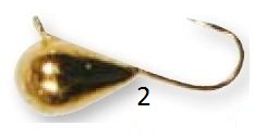 Wolfram Ice Jig 3.5g, 2pcs - Balance-, vertical jigs, mormyskas - 7340010373958 - 1