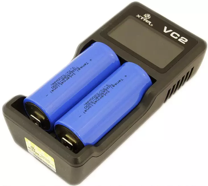 XTAR VC2 laddare med display XTAR - Tracker Hundpejl - 6952918320388 - 1