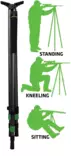 Tri Pod, 63-157cm - Shooter equipment - 010135654849 - 1