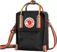 550-907 - Black-Rainbow Pattern - Fjällräven Kånken Sling - 7323450842239 - 3
