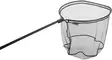 Fiskhåv med gummimaskor 220cm, Mikado - Fiskehåvar - 5900637111429 - 1