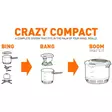 Jetboil Stash - Camping Stove 0.8 l Titanium - Cooking, termos- & water bottles - 858941006939 - 6