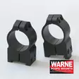 Scope Mount Warne CZ550 19mm/25.4mm - Scope rings & Lens covers - 656813010929 - 1