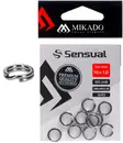 Fjäderringar 9x0,9 10st, Mikado - Tafsar och lås - 5900637149729 - 1