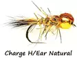 Weighted Flies 2pcs, Charge H/Ear Natural S12 - Ready-made flies - 6430037106859 - 1