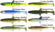 Westin HypoTeez Shadtail 9cm 5g, 3kpl - Jigs and shads - P233-000-229 - 1