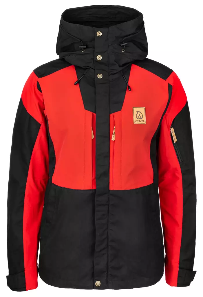 Anar Muorra, Outdoor Jacket Red-Black - Anar ulkoilutakit ja asut - 643801421429 - 1
