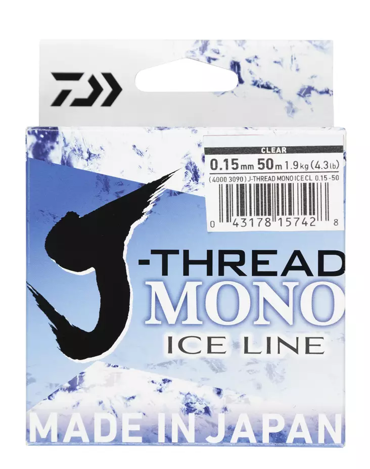 Daiwa J-Thread Mono Ice Line - Fishing Lines - 217419 - 1