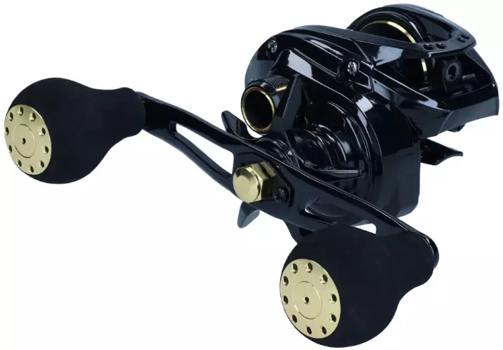Daiwa PT 150H BK, Baitcast-Rolle - Casting Multiplier Rollen - 043178167809 - 1