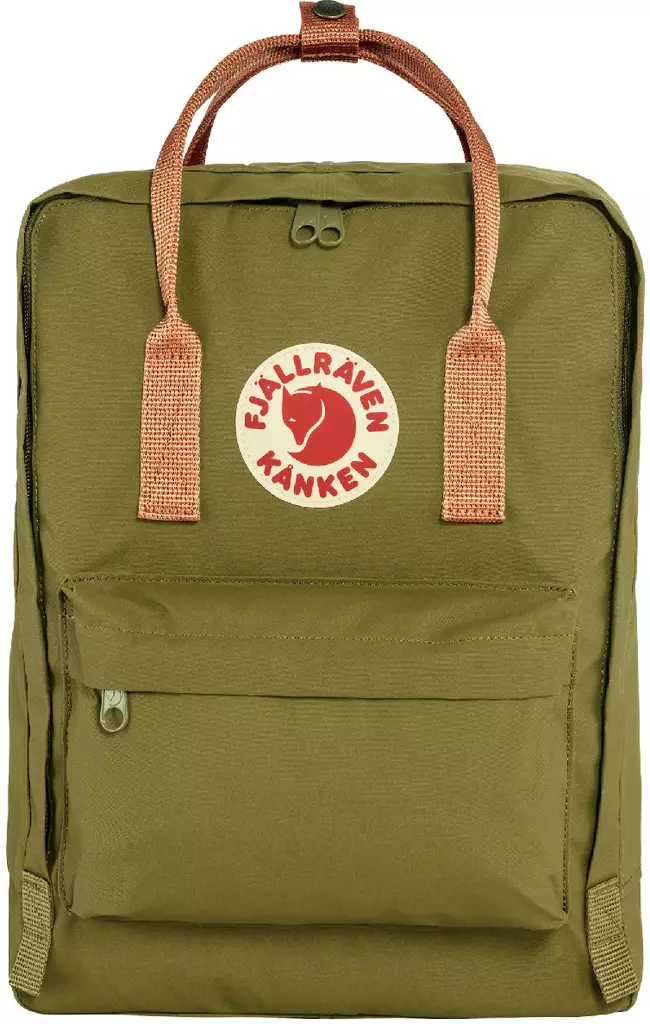 Fjällräven Kånken-ryggsäck, F.Green-P.Sand - Fjällräven Kånken - 7323450857639 - 1