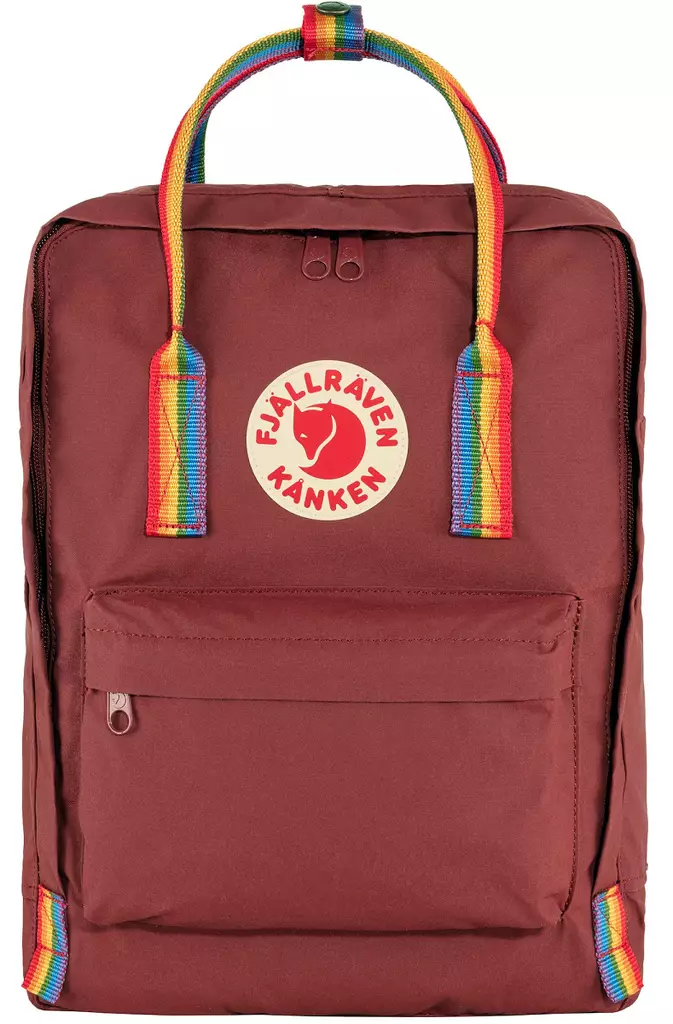 Fjällräven Kånken Rainbow Backpack, Ox-Red - Fjällräven Kånken - 7323450792459 - 1