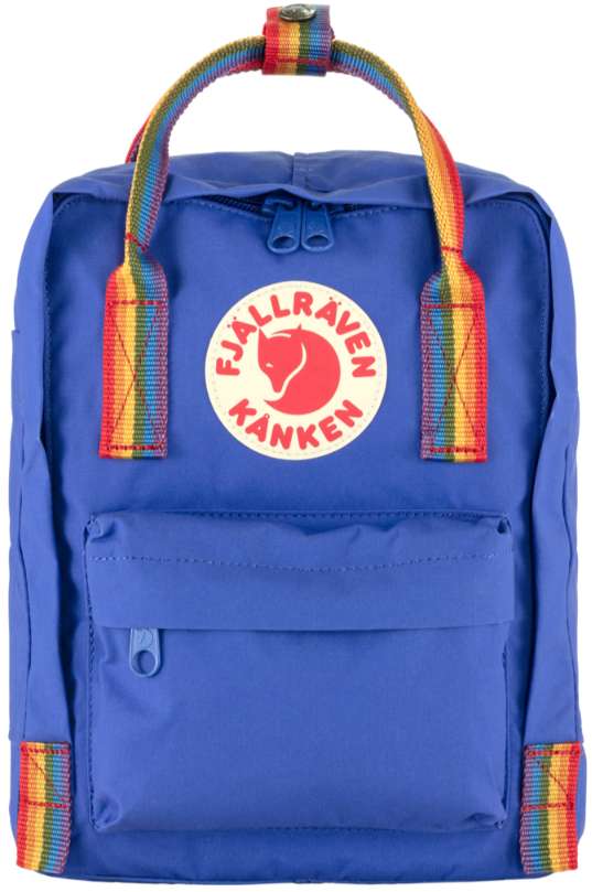 Fjällräven Kånken Rainbow Mini, Kobalt - Fjällräven Kånken Mini - 7323450925529 - 1