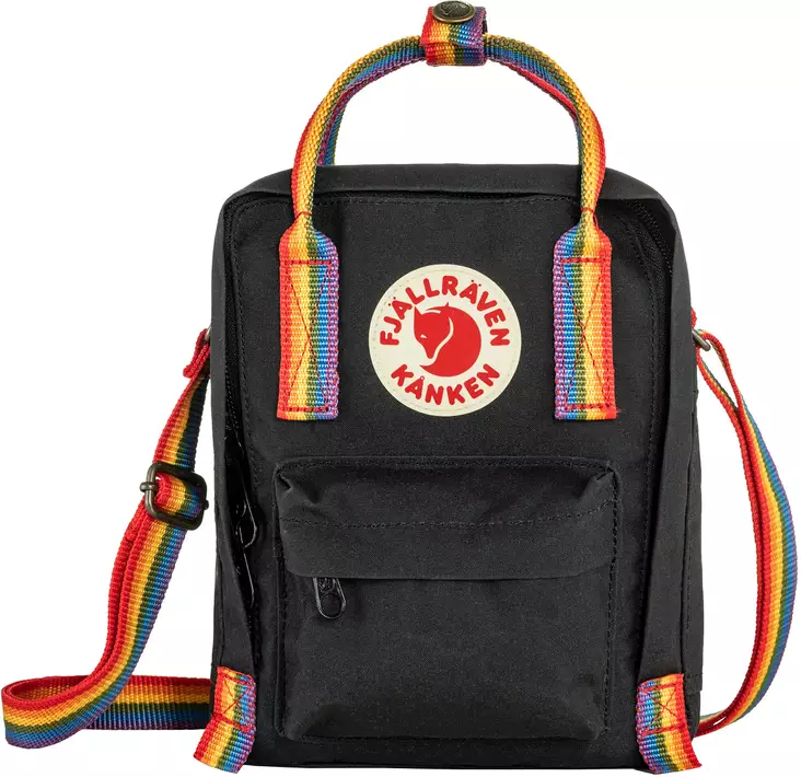 550-907 - Black-Rainbow Pattern - Fjällräven Kånken Sling - 7323450842239 - 1