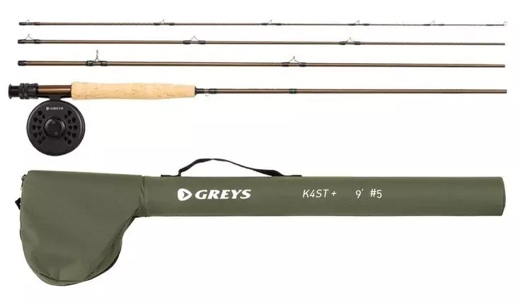 Greys K4ST+ 9'#6, Fliegenrute - Fliegenfischerruten und Sets - 043388470669 - 1