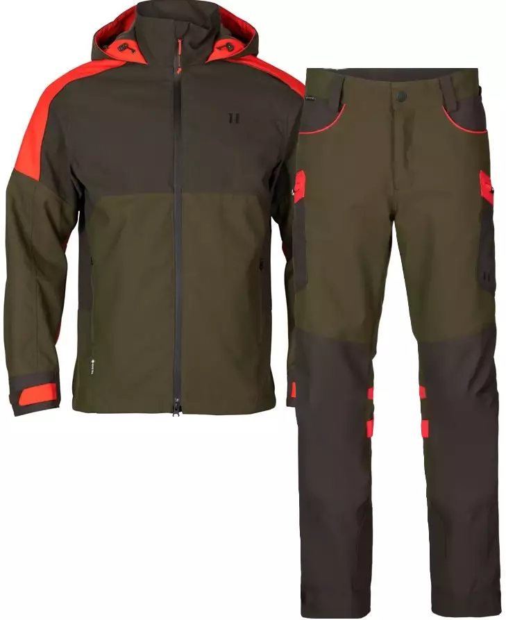 Willow green/Orange - Härkila outdoor jackets - 1001246-1101309 - 1