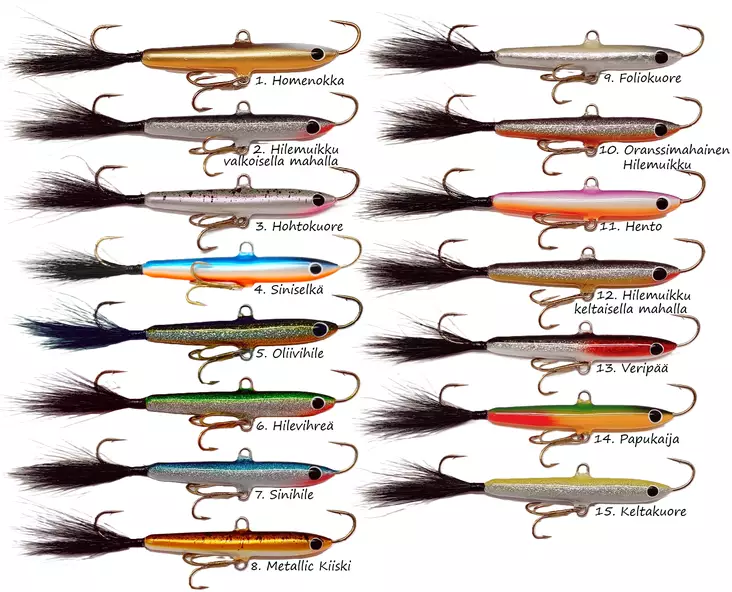 Pilkkipaja Lastu 65mm 10g - Balanspieße, stehende Spieße, Mormyschen - 6409310012019 - 1