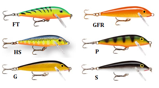 Rapala Countdown 9cm 12g - Wobblers - 022677002569 - 1