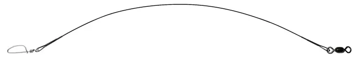 VMC Tournament Wire Leader 15cm 18kg - Leaders and locks - 043193140719 - 1