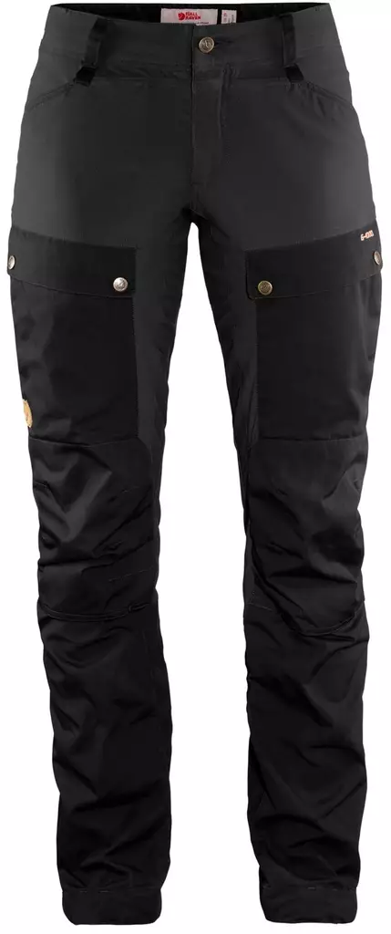 Fjällräven Keb Curved W 550-Black - Fjällräven trousers - 7323450450502a - 1