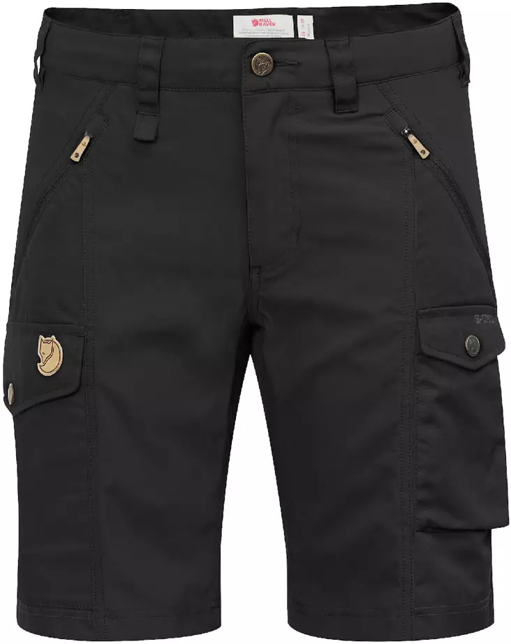 Fjällräven Nikka Shorts Curved W, Black - Fjällräven byxor - 89731B - 1