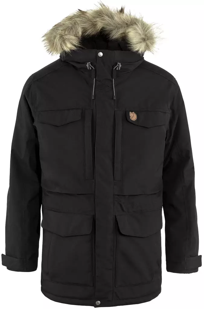 Fjällräven Nuuk Parka M, Black/svart - Fjällräven Vinterjackor - 80665B - 1