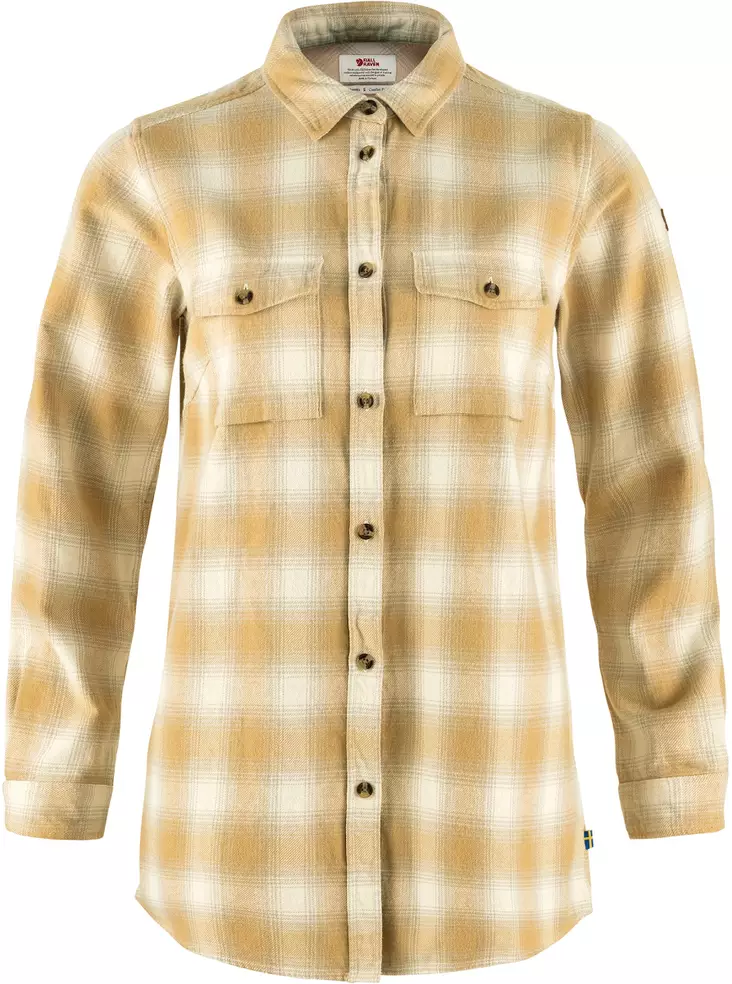 Fjällräven Övik Twill Shirt LS W, Shirt - Fjällräven shirts - 87120CWDB - 1