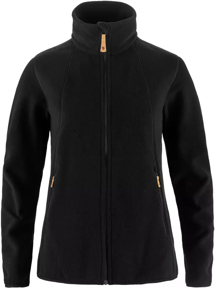Fjällräven Stina Fleece W, naisten Black - Fjällräven jackor - 89464B - 1